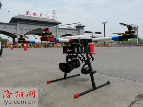 洛阳高速交警执勤用上无人机，两周抓拍交通违法28例