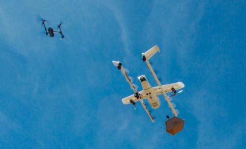 动用无人机，谷歌在美送快递