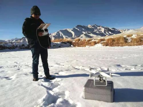 大疆无人机飞入青藏高原配电网