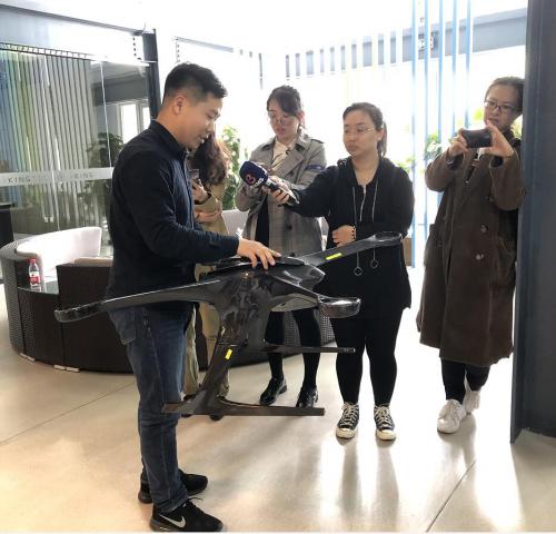 天津科技企业研发智能无人机在化工等行业应用