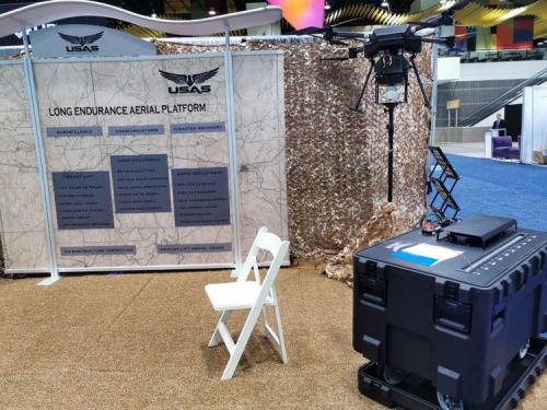 170米系留设备提供全天候持续动力和数据传输