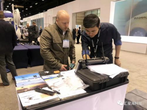 展会直击|汇星海美国国际无人机展会现场 首天爆！爆！爆！