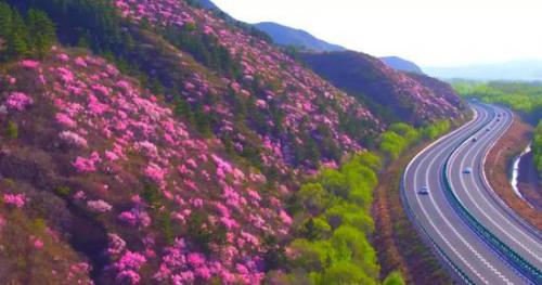 无人机带你“飞阅”赤峰的春天，简直美成了一幅画