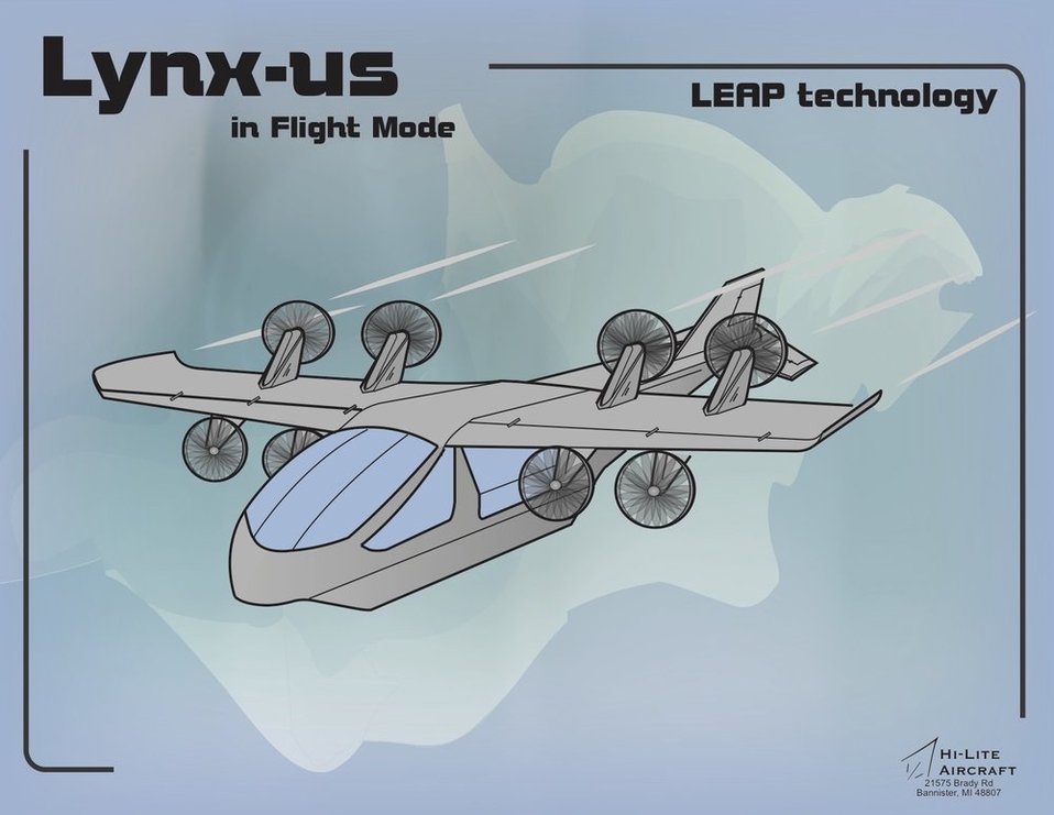 Lynx-us载人飞行器_无人机网（www.youuav.com)