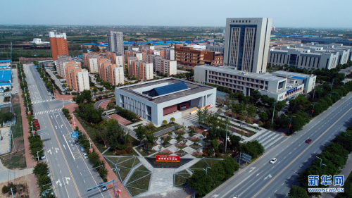 【无人机“瞰”陕西】富阎产业合作园区的“三生”融合