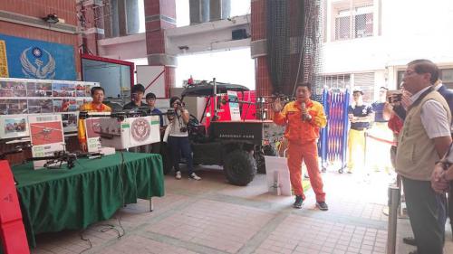 台南市义消通讯中队 全台首创无人机救灾中心