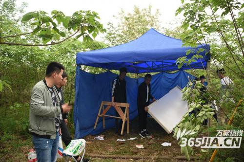 无人机荒野追赌徒 肥西警方成功捣毁一野外流动赌博犯罪团伙