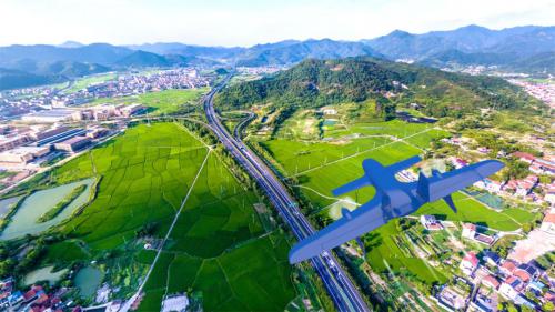 高效长航时立式垂直起降固定翼无人机智能化行业应用