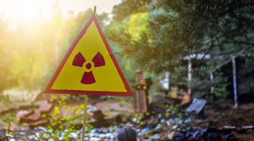 无人机飞进乌克兰红色森林，了解辐射区域严重程度分布