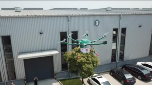 美盟救援搭载AED急救无人机试飞成功，创国内首例！