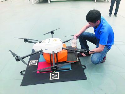 探访长江首座绿色综合服务区：无人机送货上船