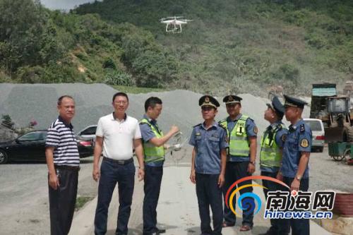 三亚市启用无人机航拍执法 精准打击客运班线违规行为