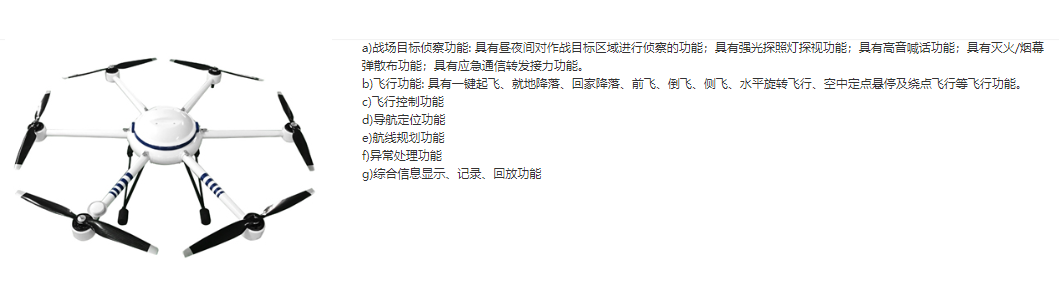 TUY-203旋翼无人机