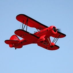 Dynam WACO YMF-5D迪乐美 1.27米双翼泡沫飞机 红色