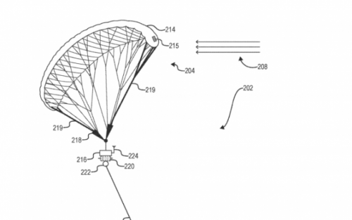 Facebook申请用风筝打造的无人机专利