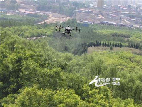 寿阳县采用无人机进行森林资源管理 