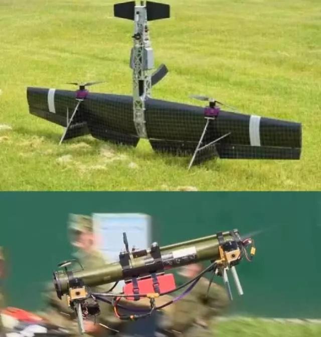 俄国飞行火箭筒一次射一发，中国无人机一次射出8发导弹！