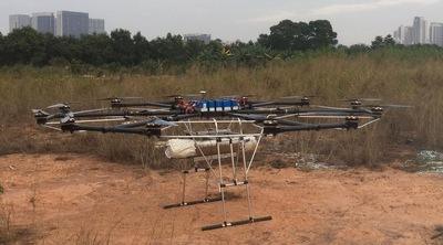 大载重货运无人机项目入驻泰安高新区