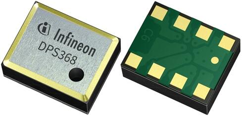 英飞凌推出防水防尘压力传感器DPS368，可同时测量气压与温度 