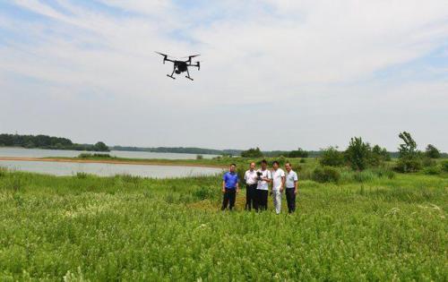 无人机护航“水缸”安全