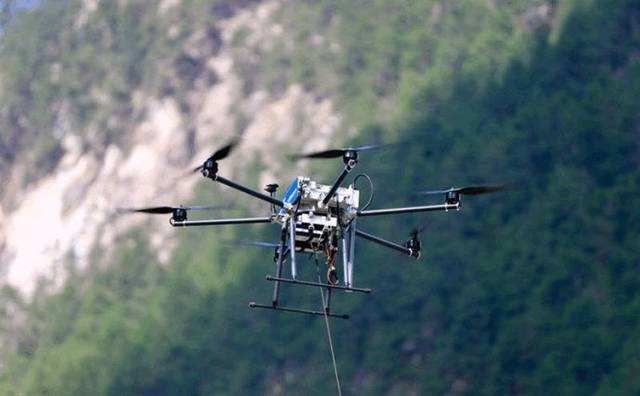 太原移动公司无人机基站顺利完成首航