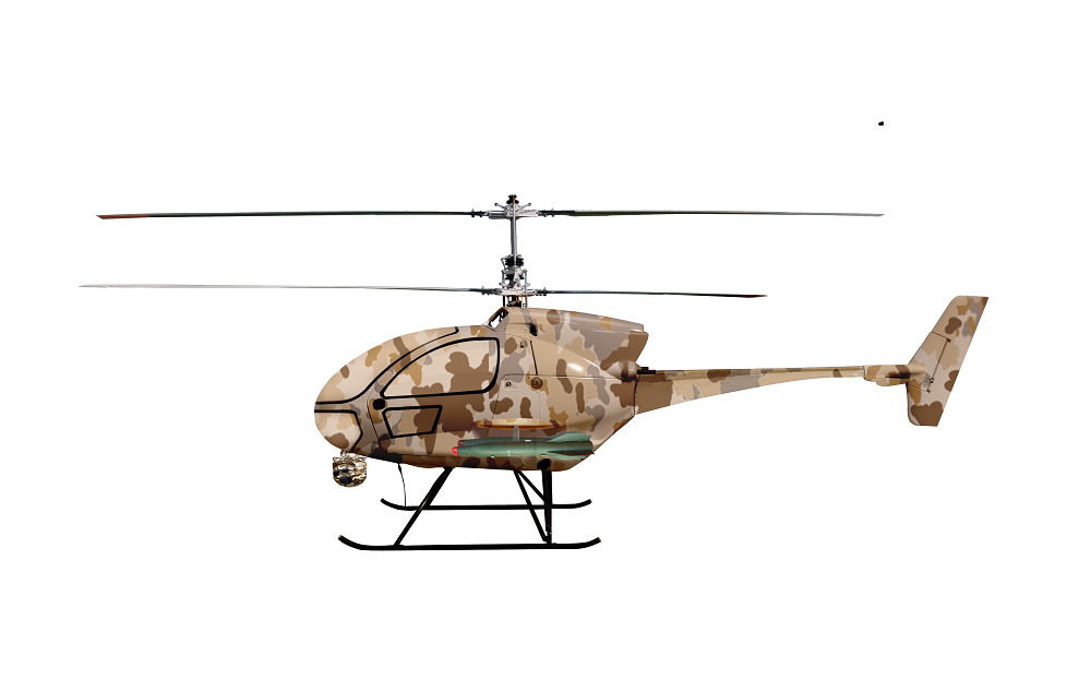 ZK600-M型共轴式无人武装直升机系统