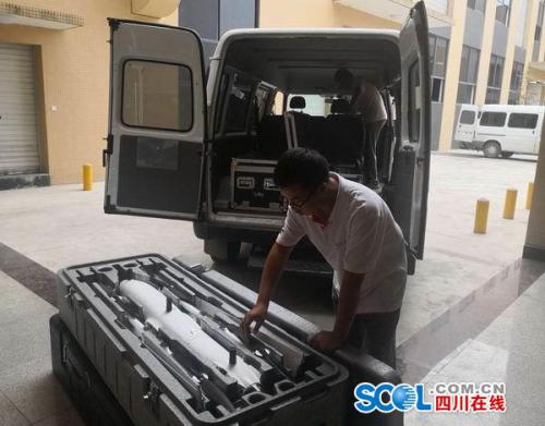 空中侦察员！无人机赴震区勘查