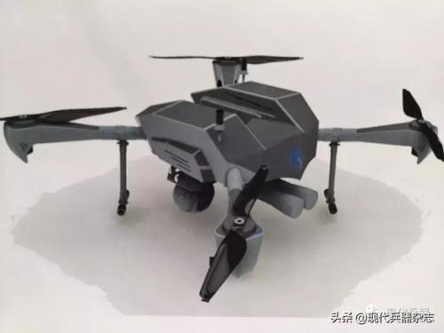 天羿精确打击小型多旋翼无人机武器系统 