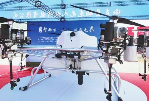 逊克翱龙无人机成展会明星