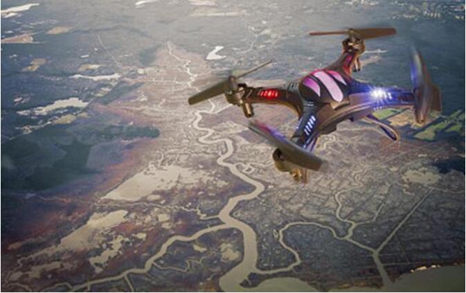 绍兴产照明无人机“救”了42名游客 