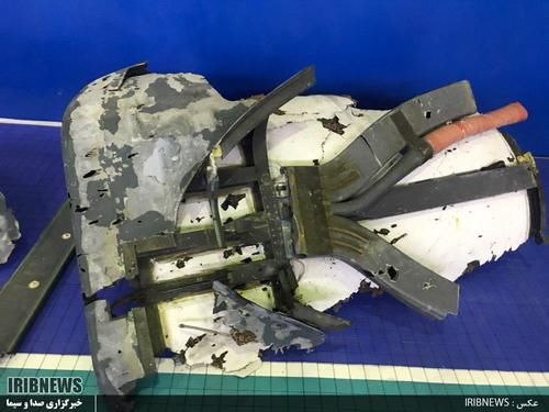 伊朗媒体公开被击落美军无人机残骸照片