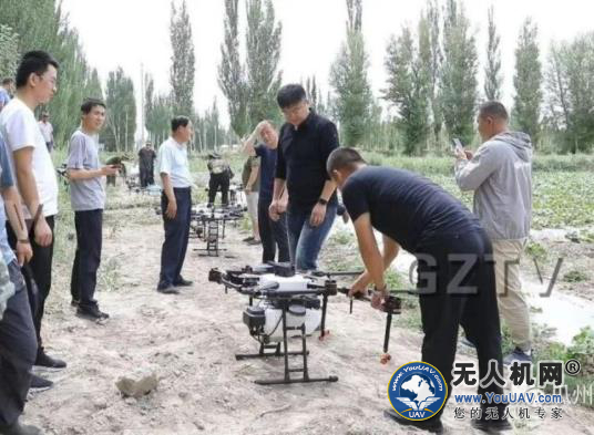 植保无人机助推瓜州现代农业迈向“智能化”