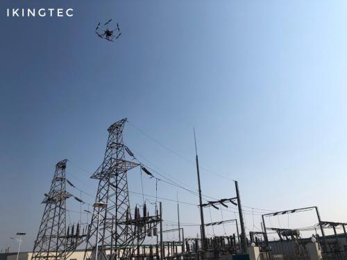 云圣智能5G电力巡检工业无人机试点滨海新区