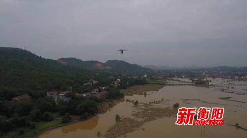 衡阳移动无人机高空基站护航 保抗洪救灾通信畅通 
