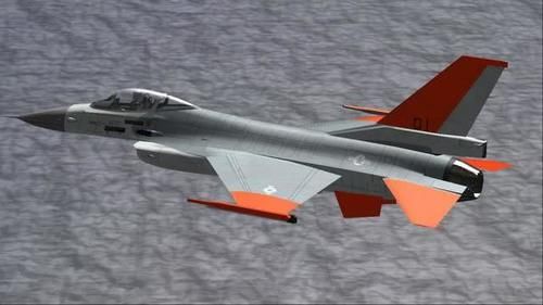 F16改装的无人机，加装3000根电缆，飞行高度12200米