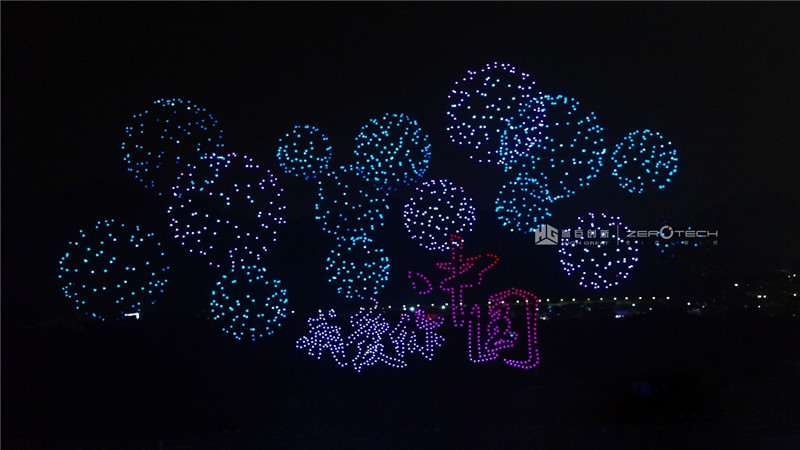 大事件！新挑战！ 高巨零度2100架无人机编队献礼新中国成立70周年！