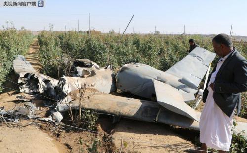 沙特为首多国联军击落一架也门胡塞武装发射的无人机