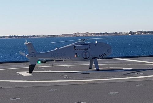 法国海军组建首个舰载无人机中队