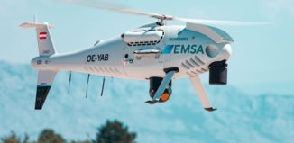 CAMCOPTER S-100无人机为欧洲海事安全局提供海岸警卫队服务