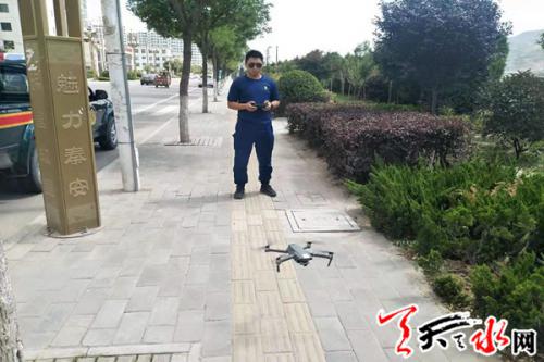 秦安消防引进无人机强化灭火救援作战实力 