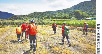 闽侯74岁老人上山采药失联 无人机搜救