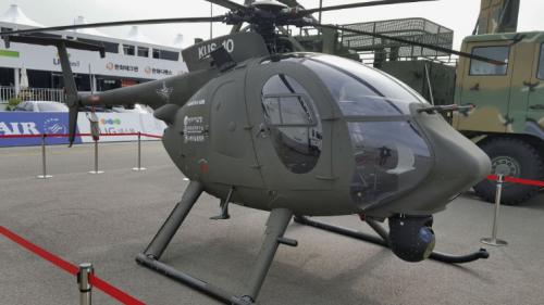 韩国无人型MD500直升机首飞