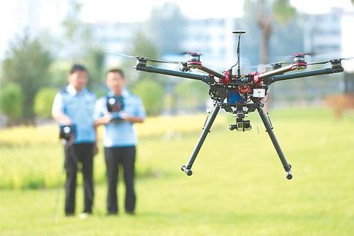 警用无人机 景区“巡航”保安全