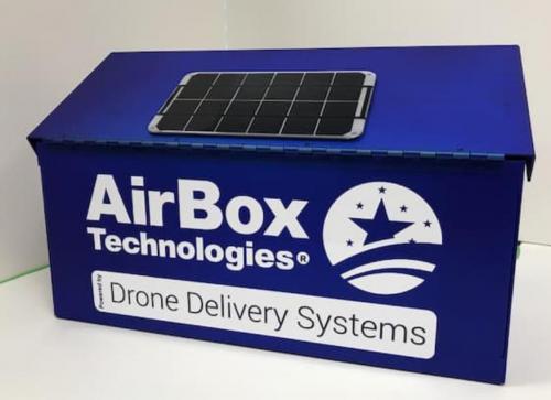 AirBox-专为无人机量身定做的智能物流交付箱！