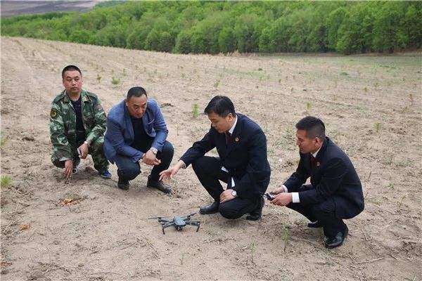 无人机首次用于四川省退耕还林成效检查