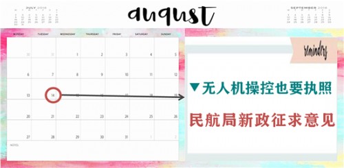 去年今日 | 无人机也要考执照？民航局发布新政征求意见