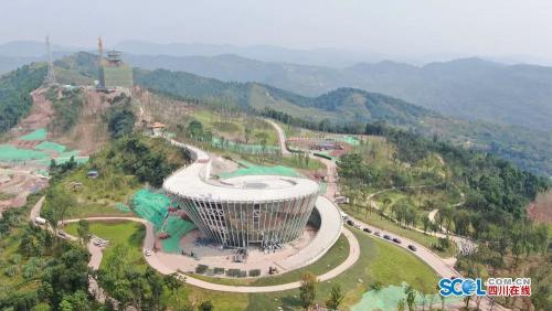 直升机+无人机！空中视角瞰简阳周边网红新地标！美到窒息~ 