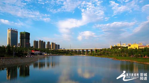 无人机视角下的国际花园城市晋城