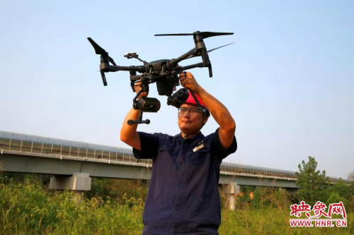 郑州热力走进“无人机+”的智能化巡检时代