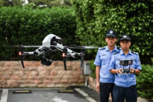 探秘天河警方无人机战队